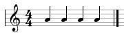 crotchets or quarter notes crotchets or quarter notes