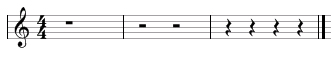 key signature rest key signature rest