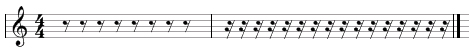 key signature rest key signature rest